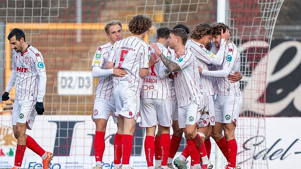 Fortuna Köln geht als der Gejagte in die Rückrunde.