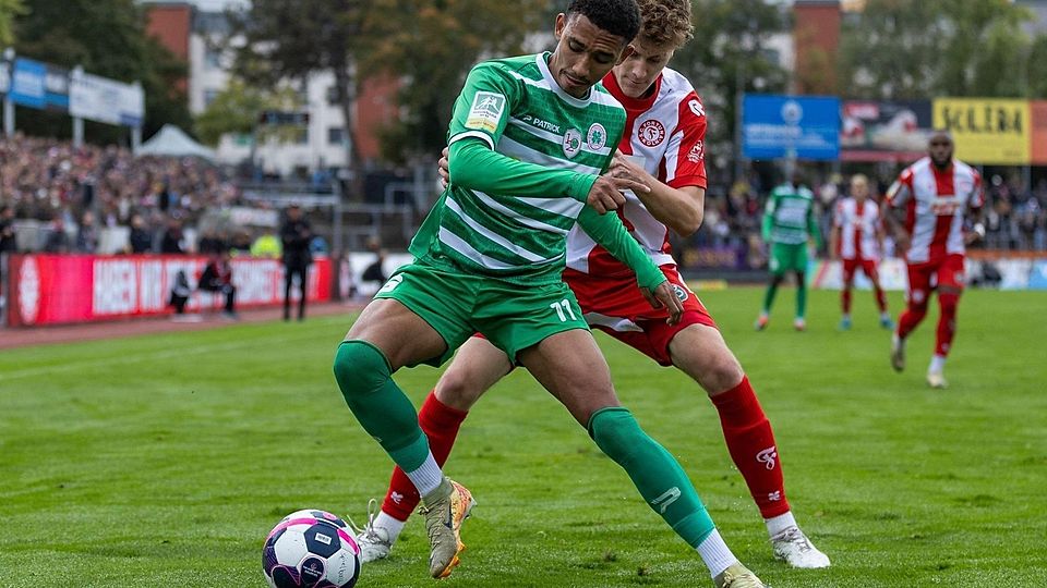 RW Oberhausen verlor hier mit 1:3 gegen Fortuna Köln. 