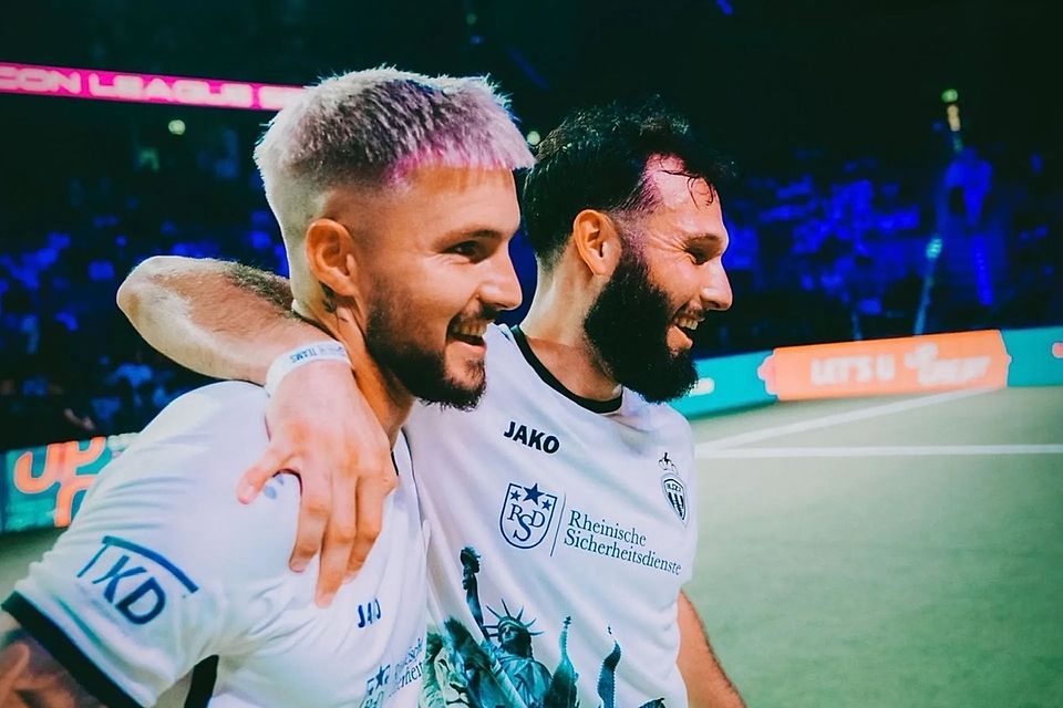 Spielen in der Icon League: Dominik Wüst (links) und Halil Ibrahim Yilmaz (rechts) Spielen in der Icon League: Dominik Wüst (links) und Halil Ibrahim Yilmaz (rechts)