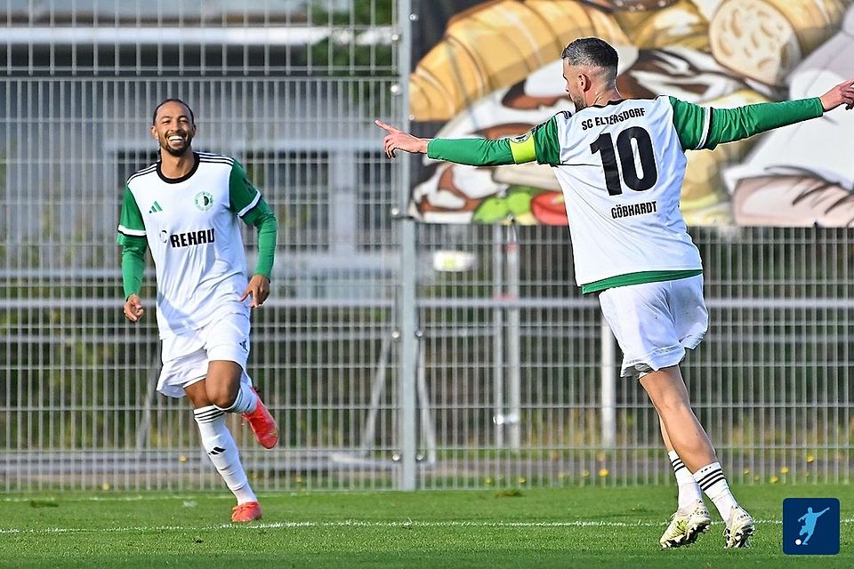 Mit seinen beiden Treffern trug Maxi Göbhardt maßgeblich zum Eltersdorfer Triumph im Spitzenspiel der Bayernliga gegen den ASV Neumarkt bei.