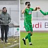 Im Fokus des 33. Spieltages: In seinem vorletzten Spiel als TSV-Trainer könnte Markus Köhler (links) den Karlburger Abstieg hinnehmen müssen. Eichstätt hingegen steht kurz davor, meisterlich zu jubeln.