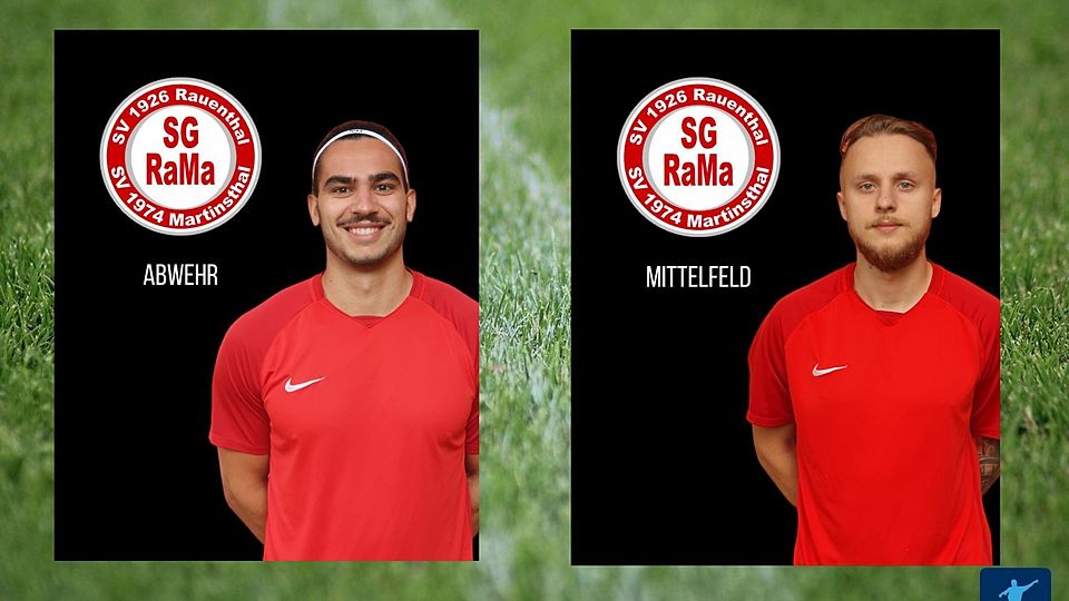 Maximilian Berg und Dominik Knopp (r.) coachen künftig die SG Ra/Ma.