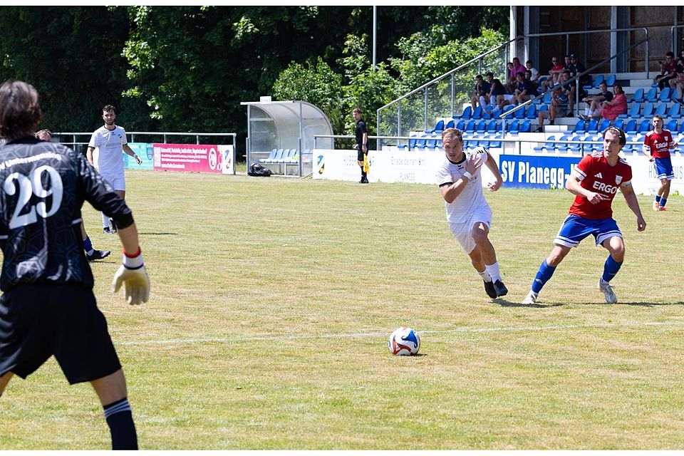 Planegg, Fußball, 1.Testspiel, SV Planegg-Krailling vs SV Untermenzing, Momko Kojic, 22.062025, Foto: Michael Schönwälder Planegg, Fußball, 1.Testspiel, SV Planegg-Krailling vs SV Untermenzing, Momko Kojic, 22.062025, Foto: Michael Schönwälder