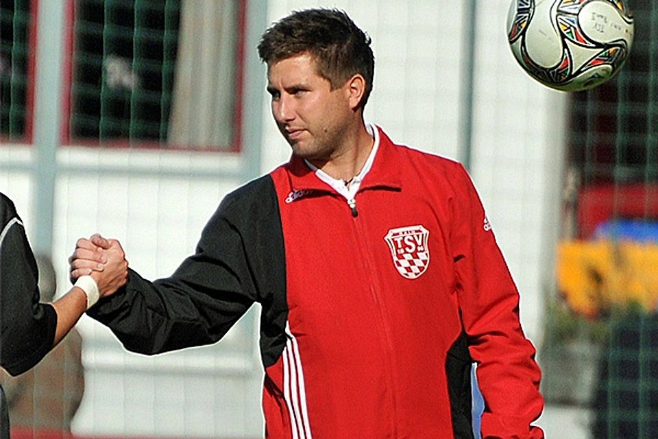 Rains Bayernliga-Coach ab Sommer: Tobias Luderschmid. Foto:Gerd Jung