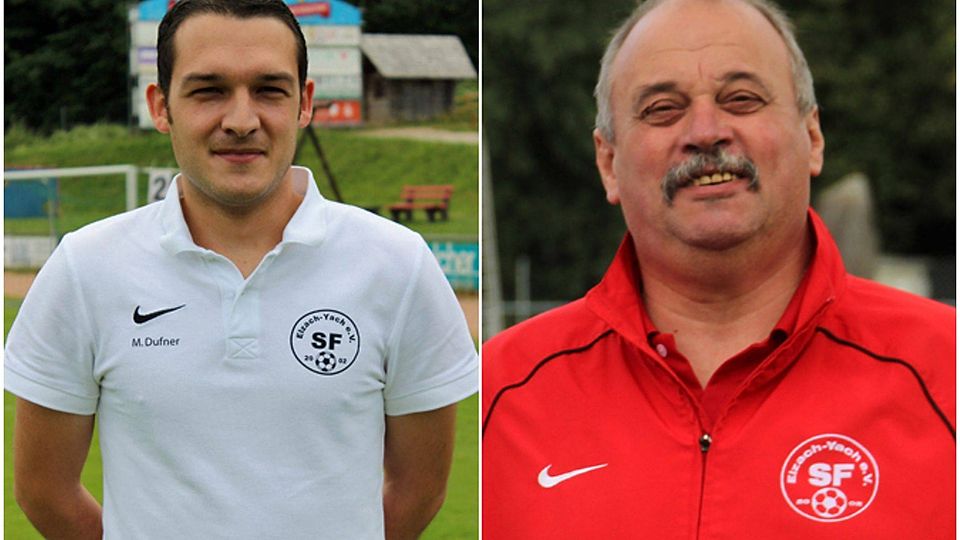 Michael Dufner (links) und Udo Herkommer bilden in Zukunft ein Trainerduo | Foto: Verein