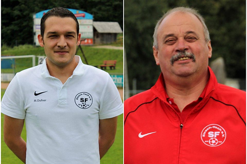 Michael Dufner (links) und Udo Herkommer bilden in Zukunft ein Trainerduo | Foto: Verein