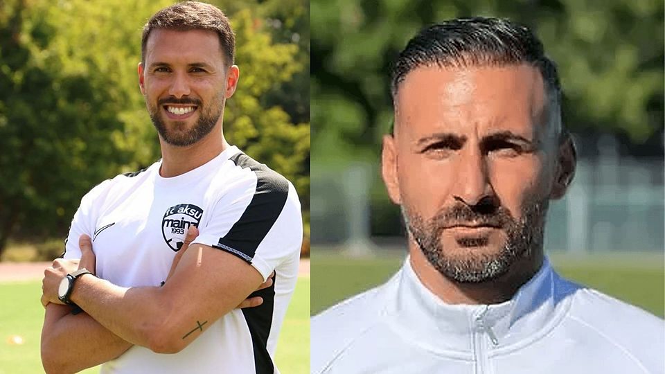 Jose Alberto Ferreira (links) verlässt den FC Aksu Mainz - Nun steht erstmal eine Weltreise mit der Familie an. Den Trainerposten übernimmt dafür Ugur Yildirim (rechts), der in der Vergangenheit bereits sechs Jahre bei den Mainzern an der Seitenlinie aktiv war. 