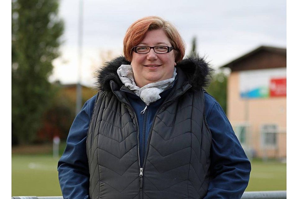 Eine echte Stütze für TuS Wörrstadts Fußballerinnen: Kerstin Schlag.	
