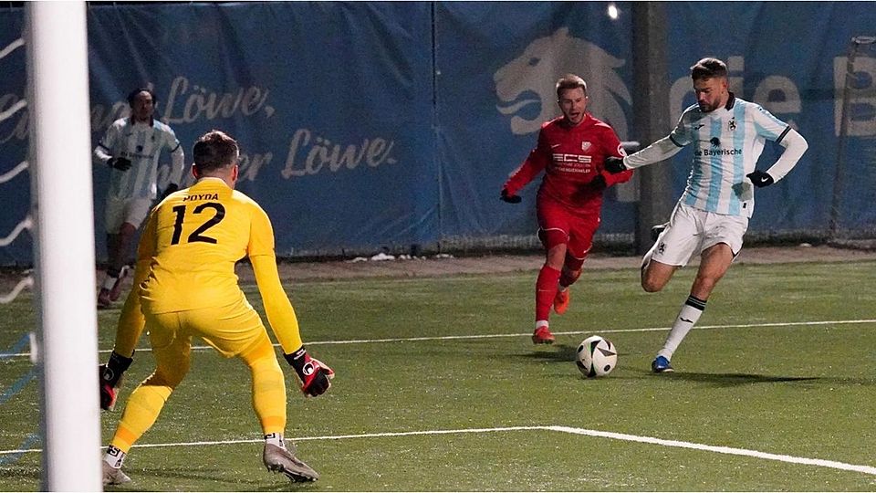 Abschlussstark zeigten sich die Junglöwen beim 2:0 gegen Heimstetten.