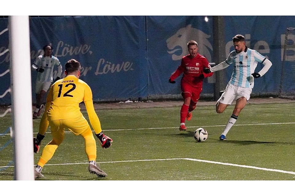 Abschlussstark zeigten sich die Junglöwen beim 2:0 gegen Heimstetten.