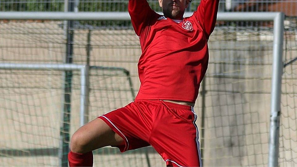Bei B-Ligist Normannia Pfliffligheim wechselt sich Bernd Hallermann (Bild) im Tor mit Florian Graf ab. Foto:pa/Dirigo