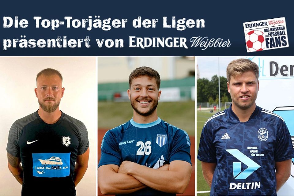 Moritz Müller (m.) führt das ERDINGER-Ranking vor Gilbert Diep (l.) und Simon Ried (r.) an
