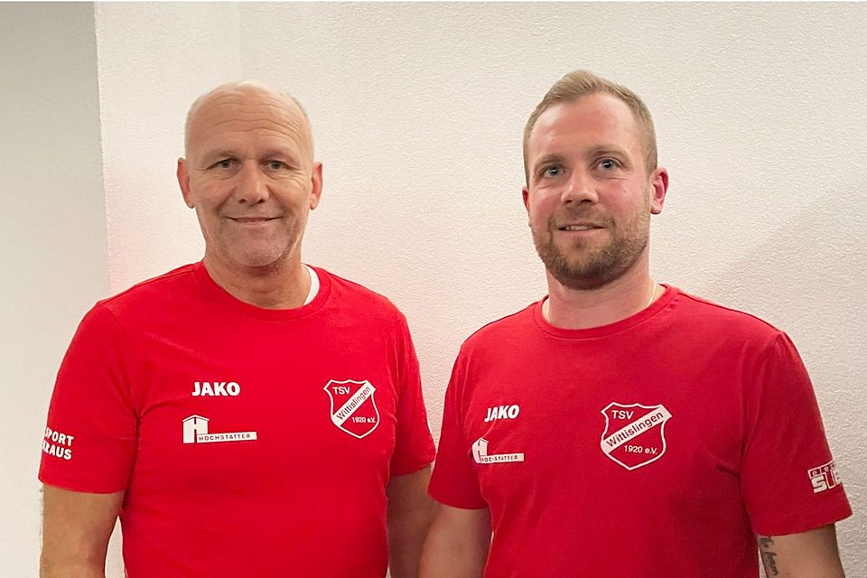 Armin Resselberger (links) ist neuer Wittislinger Trainer.