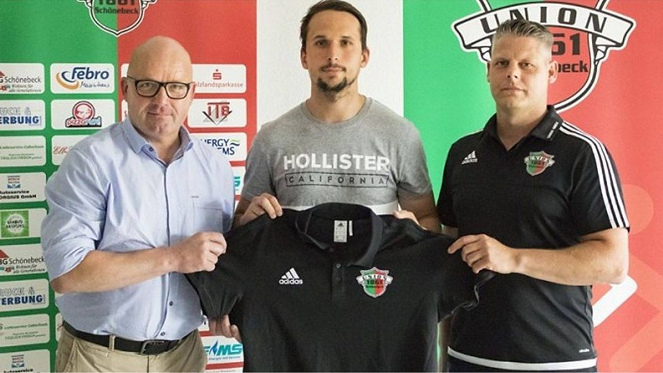 Thomas Hartmann (sportlicher Leiter), Florian Dethlefsen, Dorian Reichelt (stellv. Abteilungsleiter)    (F. Schaap)