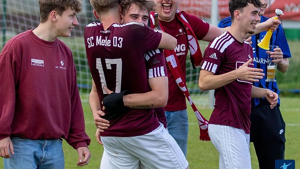 Relegation 2024 ein rassiges Spiel mit glücklichen Ausgang für SC Melle 03 II