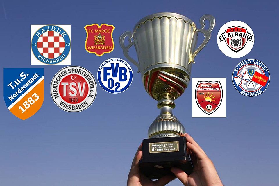 Acht Teams kämpfen noch um den Wiesbadener Kreispokal.