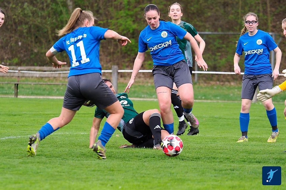Die Frauen des FC Forstern II musste eine Niederlage hinnehmen. 