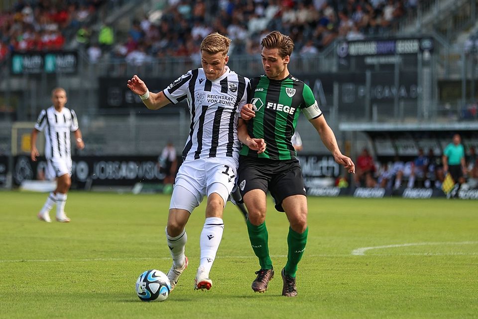 Beim SC Preußen Münster trug Thomas Kok (rechts) auch die Kapitänsbinde.