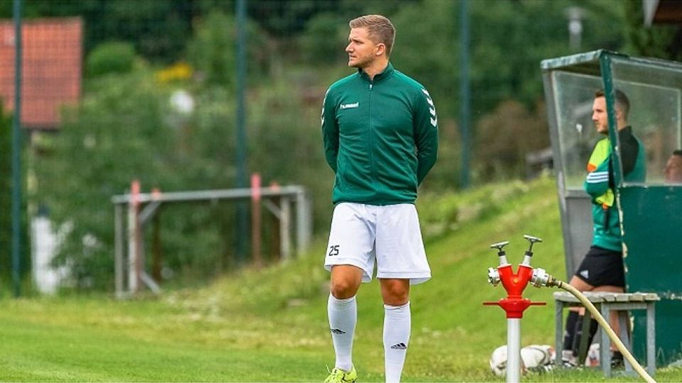 Stellt seinen Trainerposten mit sofortiger Wirkung zur Verfügung: Pleintings Spielertrainer Andreas Dichtleder. F: Solek