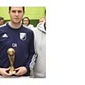 Der Nümbrechter Christian Rüttgers erhielt im vergangenen Jahr den Pokal für den besten Spieler des Hallencups.