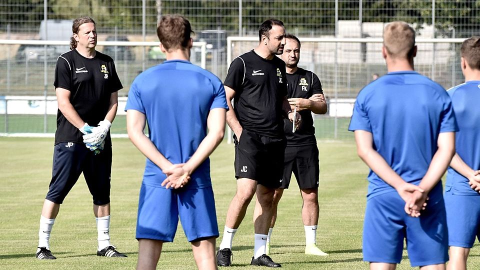 Haben auch nächste Saison das Sagen (v.l.): Jochen Pfaff, Josef Cinar und Fahrudin Kuduzovic. 