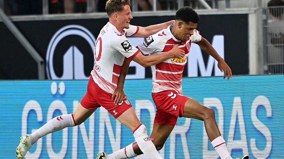 Laufen nicht mehr für den SSV Jahn Regensburg auf: Christian Viet (links) und Noah Ganaus.