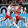 Laufen nicht mehr für den SSV Jahn Regensburg auf: Christian Viet (links) und Noah Ganaus.