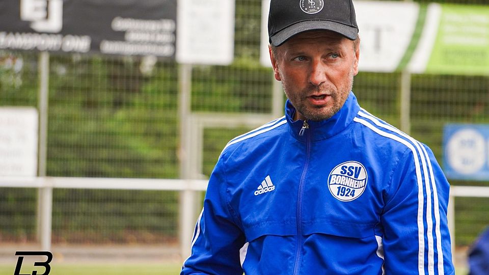 Marek Dabrowski, Trainer des SSV Bornheim II, will am Sonntag Herbstmeister werden.