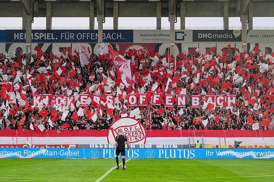 Auf die Fans war wieder mal Verlass in Offenbach.