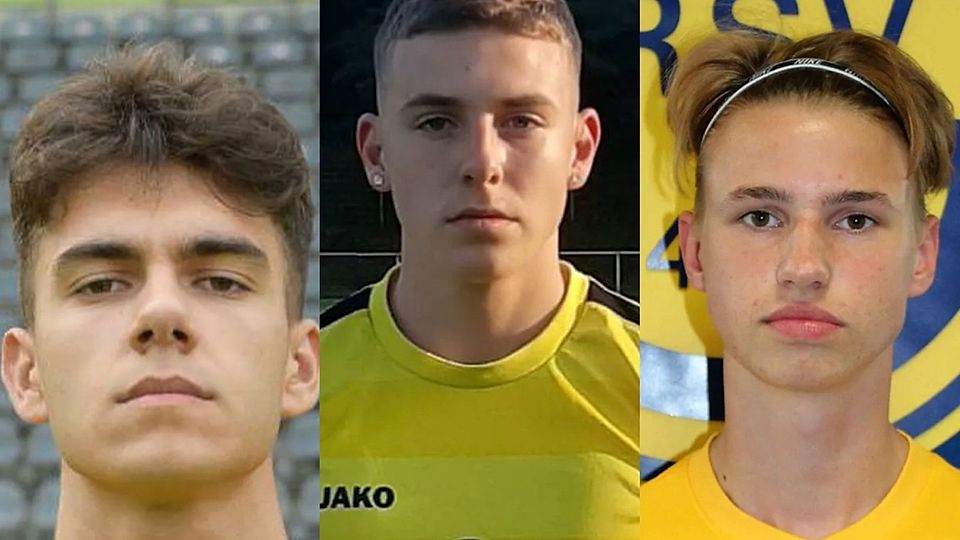 von links: Leon Jovceski, Ilyas Vöpel und Aaron Thomas.