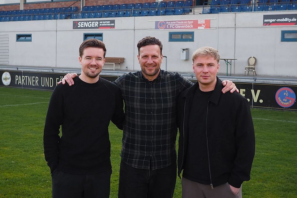 (v.l.:) Torsten Maas, Jens Truckenbrod und Steffen Büchter.