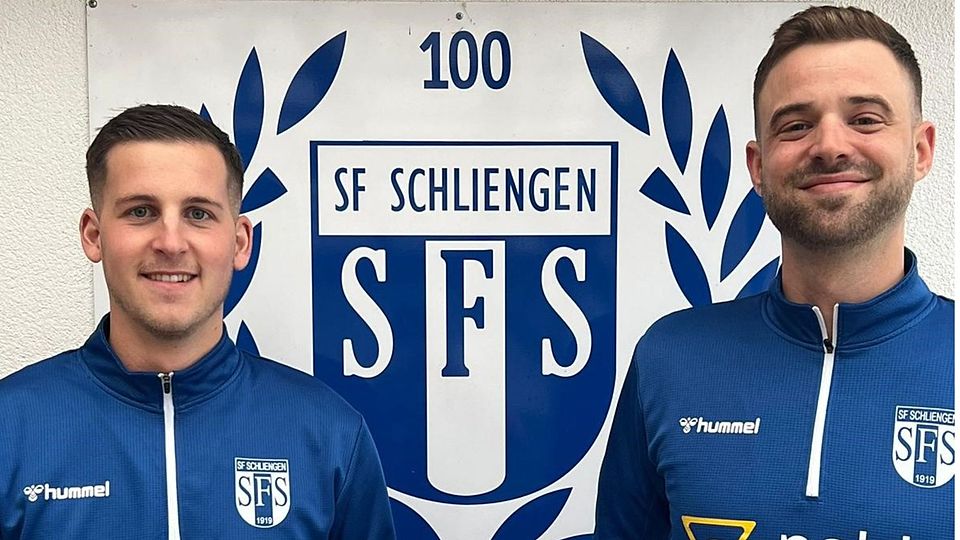 v.l. Jonas Ernst, sportl. Leiter Jean Rossetti