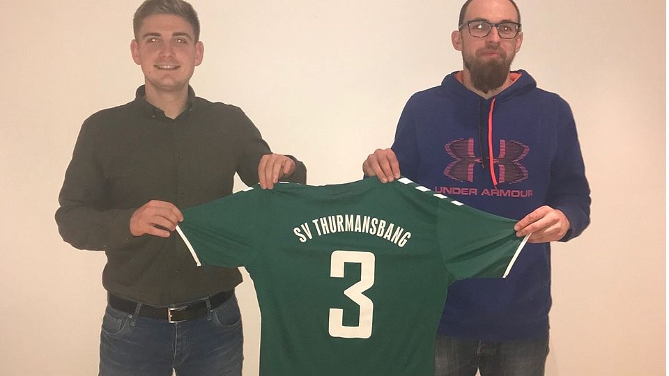 Michael Haidn (li.) und Torsten Bauer bilden das neue Thurmansbanger Spielertrainer-Duo 
