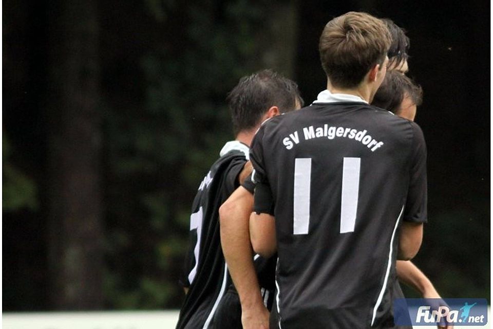 Der SV Malgersdorf darf nach dem 4:1 gegen den SV Hebertsfelden II weiter auf den Ligaverbleib hoffen. Foto: Grashuber
