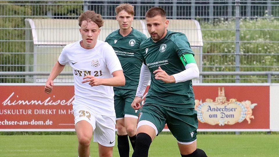 Auf und davon: Dragan Radojevic traf zweimal für den TSV Neuried bei  der TSG Pasing.