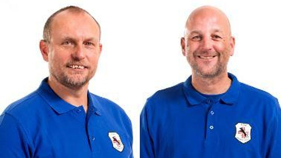 Der Jugendleiter des TSV Gräfelfing Jimmy Kaminsky (li.) und sein Stellvertreter Christian Stigloher.