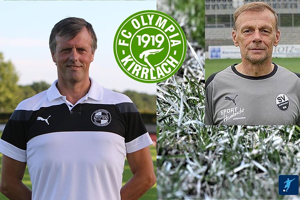 Michael Köpper (l.) und Willi Schöneck übernehmen den FC Olympia Kirrlach.