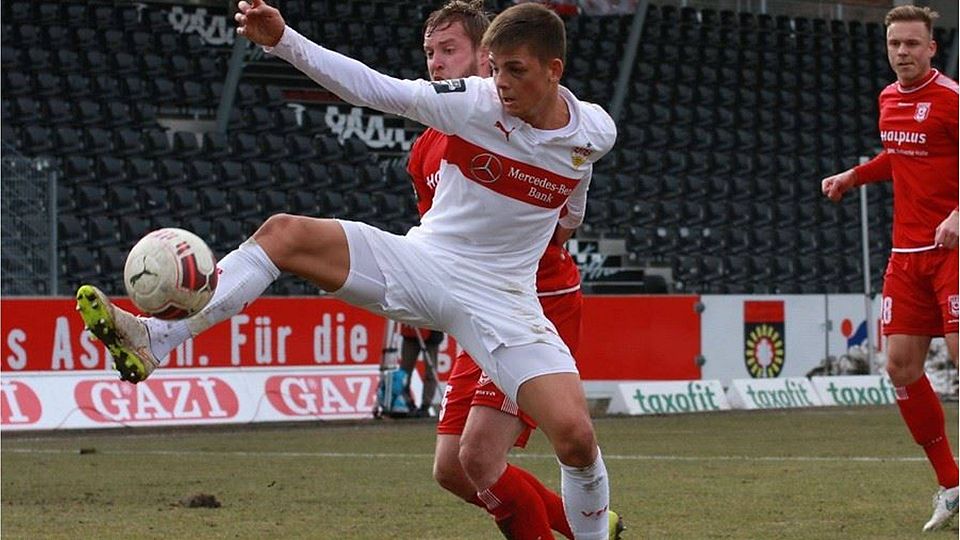 Marvin Wanitzek hatte das Führungstor auf dem Fuß. Foto: Lommel