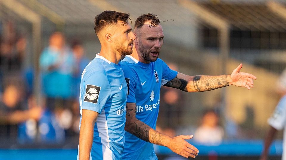 Maximilian Wolfram (l.) und Patrick Hobsch (r.) haben Redebedarf.