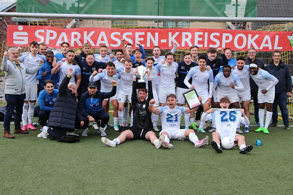 Der TuS Wickrath hat den Sparkassen-Kreispokal 2023/24 gewonnen.