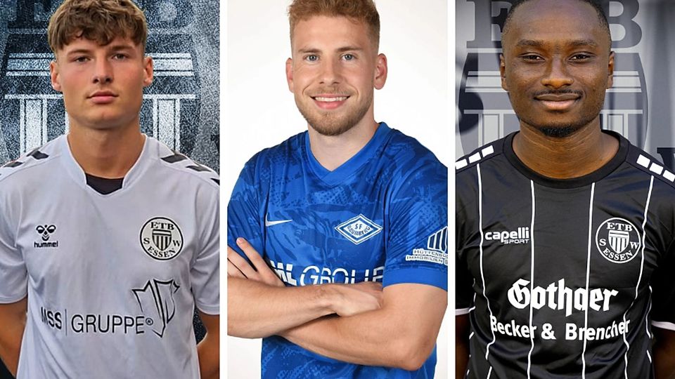 Lukas Korytowski (v.l.), Timo Hölscher und Mohamed Cisse im Fokus. 