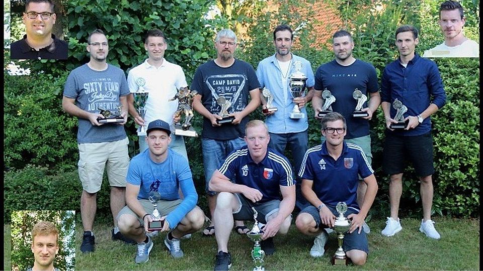 Das Foto zeigt (hintere Reihe von links) Stephan Albrecht, Timo von Reith, Andreas Holst, Kadir Ramazanoglu, Jan Wegener, Heinrich Gurski, vordere Reihe von links: Henrik Duncker, Rene Schlegel, Danny Oppermann. Es fehlten Timo Fischer (oben links), Sascha Cordes (oben rechts) und Alexander Bravos (unten links).