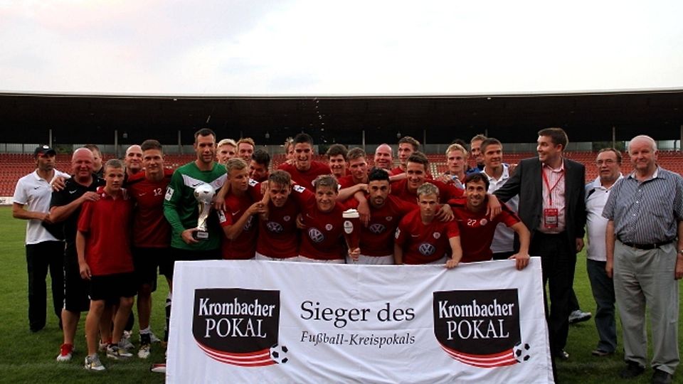 Am 26. Juli sicherte sich der KSV Hessen Kassel durch ein 3:0 Finalerfolg gegen den OSC Vellmar den Einzug in den Regionalpokal.  F: Rainer Musmann