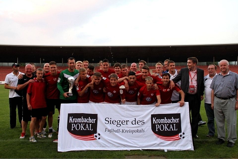 Am 26. Juli sicherte sich der KSV Hessen Kassel durch ein 3:0 Finalerfolg gegen den OSC Vellmar den Einzug in den Regionalpokal.  F: Rainer Musmann