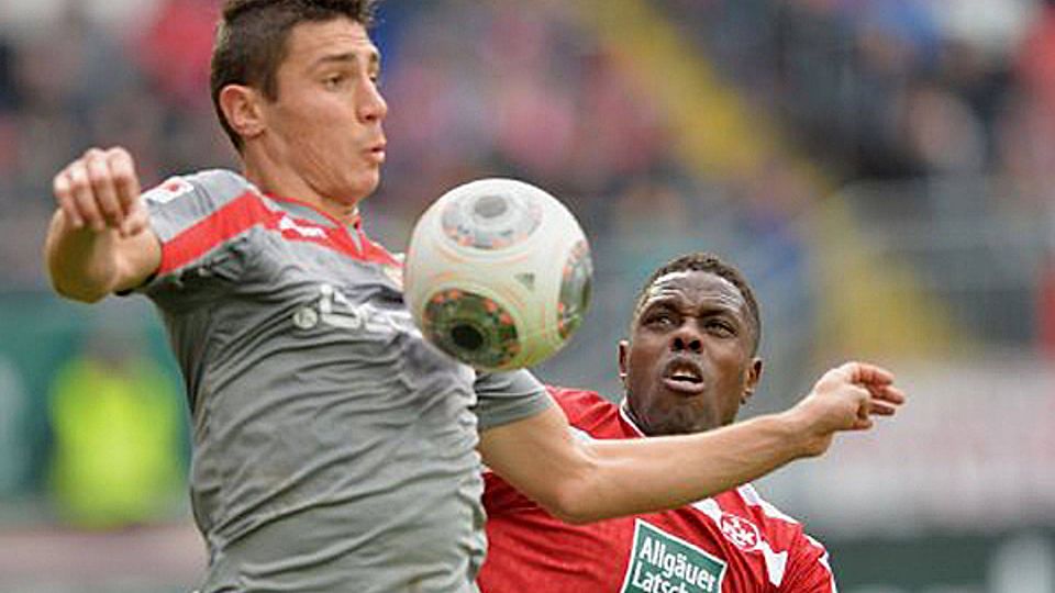 Unions Kroate Damir Kreilach bei der Ballannahme Foto: City-Press