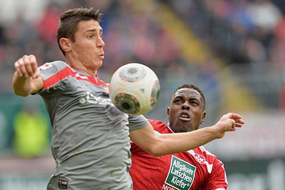 Unions Kroate Damir Kreilach bei der Ballannahme Foto: City-Press Unions Kroate Damir Kreilach bei der Ballannahme Foto: City-Press