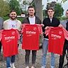 Drei frische Kräfte für den FC Bad Krozingen: Marcel Buuck (Vorstand Sport), Felix Bruckert, Roman Stiefvater, Lorenz Hornek, Oltian Alihoxha (Sportlicher Leiter).