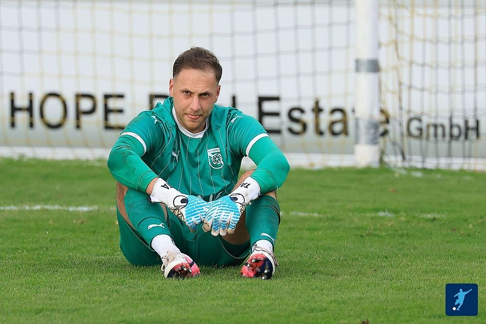 Stadelns Schlussmann Tugay Akbakla und ein Bild, das nicht weiter erklärt werden muss.