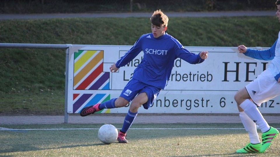 Die C-Junioren vom TSV Schott Mainz haben sich Selbstvertrauen für das Derby gegen den SV Gonsenheim geholt. F: Horozovic