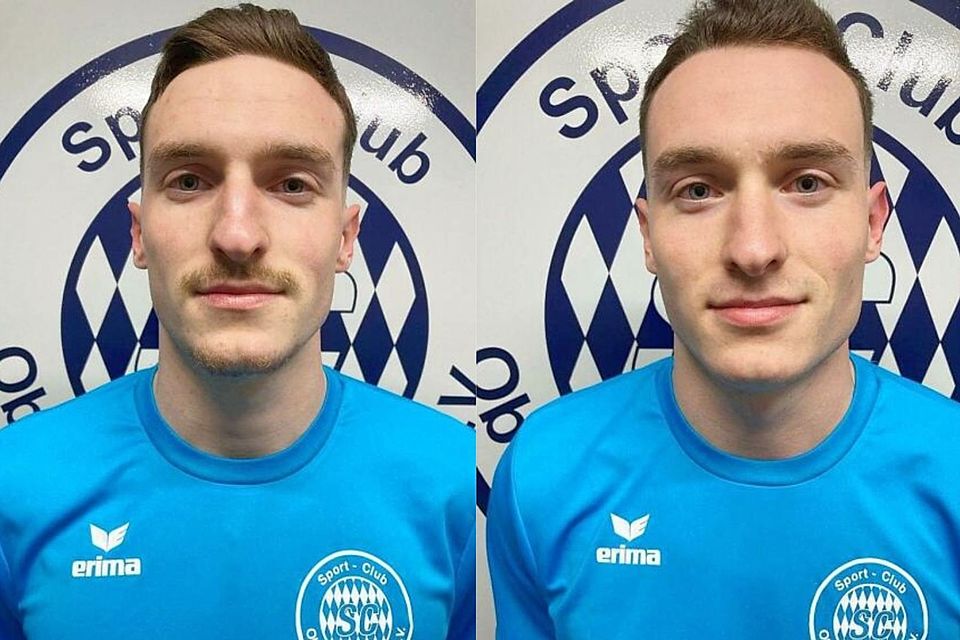 Die Zwillinge Christoph (l.) und Karl (r.) Sdzuy sind neu beim SC Oberweikertshofen.